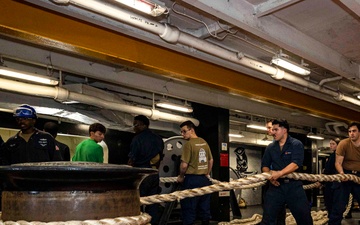Daily Operations Aboard USS George H.W. Bush (CVN 77)