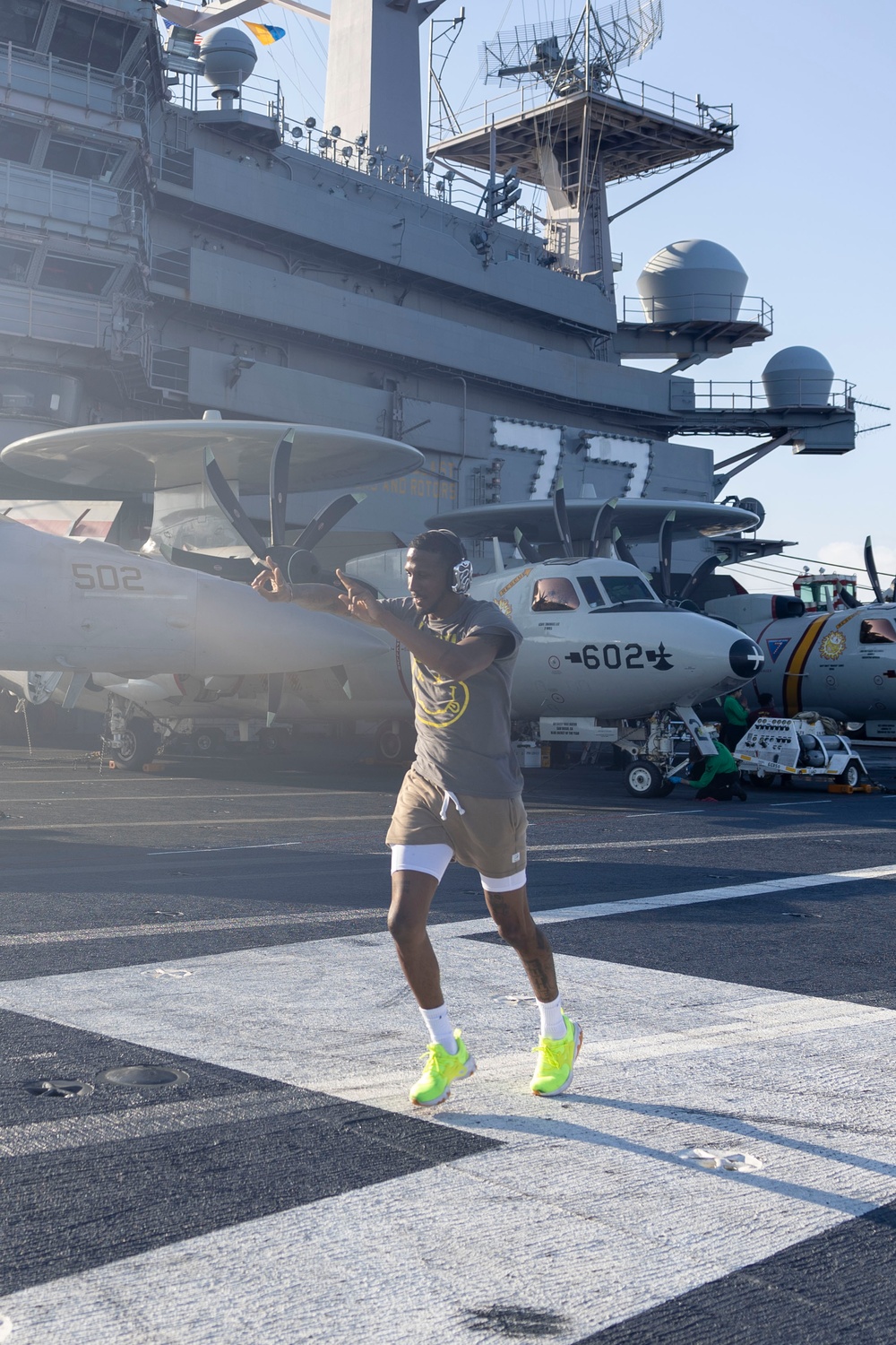 Daily Operations Aboard USS George H.W. Bush (CVN 77)