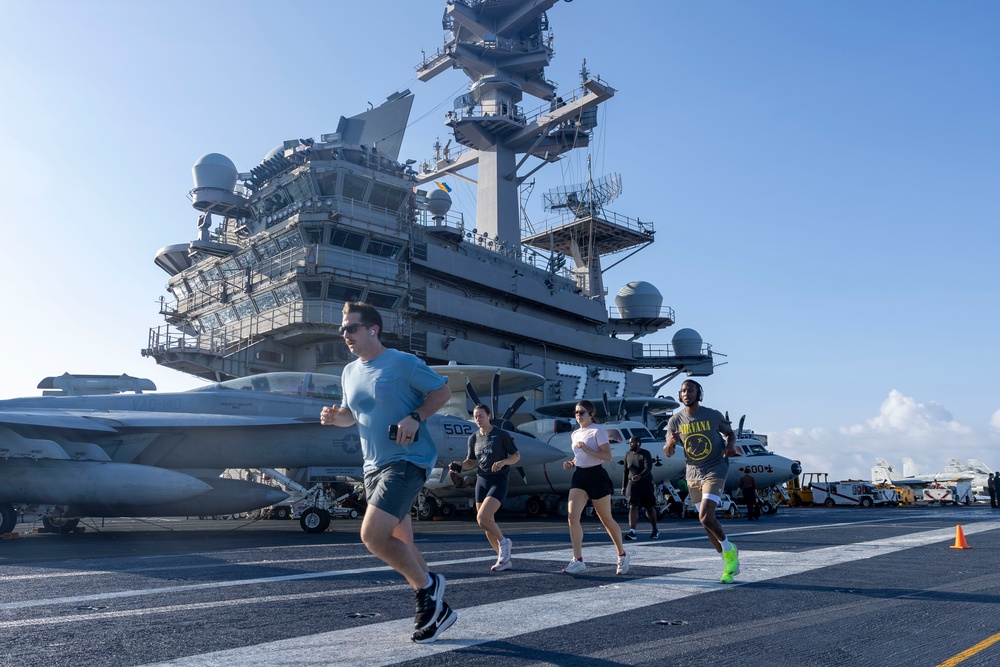 Daily Operations Aboard USS George H.W. Bush (CVN 77)