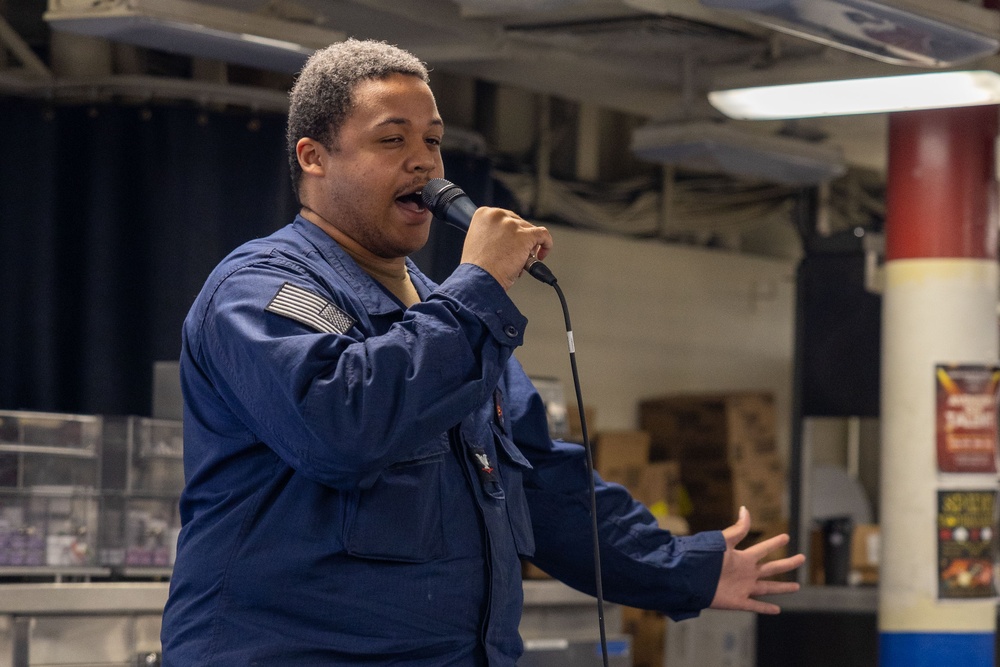 Daily Operations Aboard USS George H.W. Bush (CVN 77)
