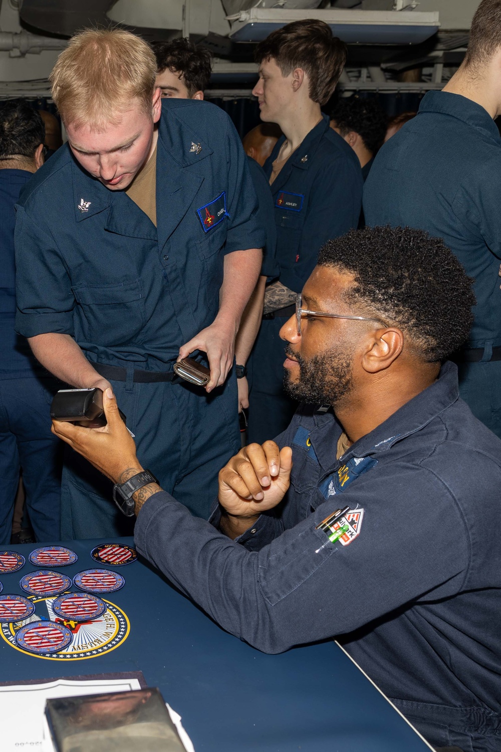 Daily Operations Aboard USS George H.W. Bush (CVN 77)