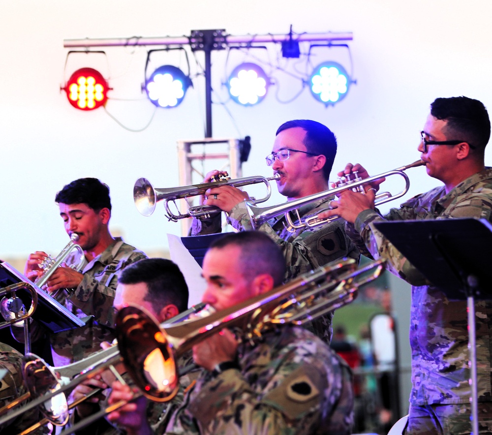 Illinois Army National Guard's 144th Army Band Returns to Alton to Rock Out
