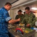 USS New York And Johan De Witt Crews Cross-Deck For Tours During Atlantic Alliance