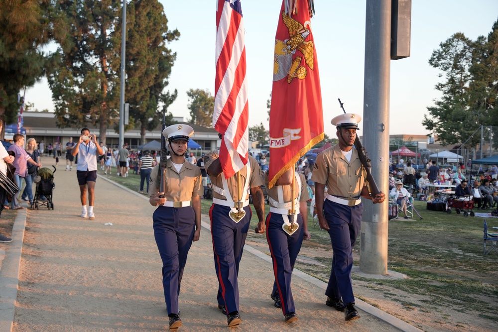 11th MEU Color Guard participates in Fourth of July celebration