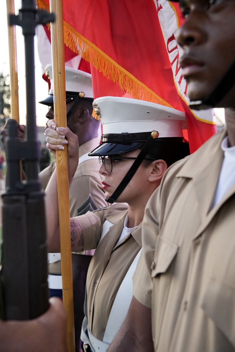 11th MEU Color Guard participates in Fourth of July celebration