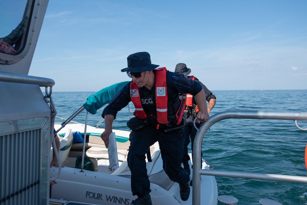 Coast Guard Station Rochester teams up with partner agencies during Operation Dry Water