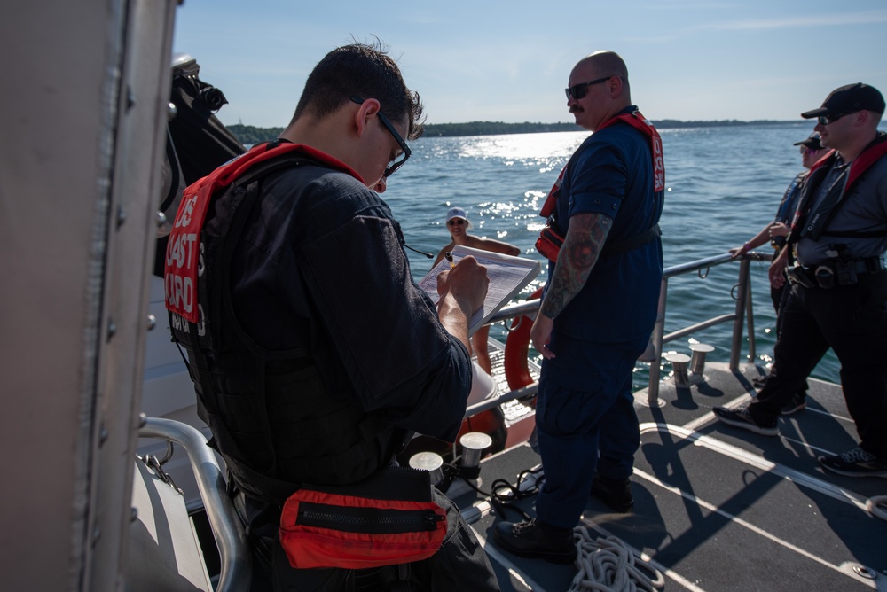 Coast Guard Station Rochester teams up with partner agencies during Operation Dry Water