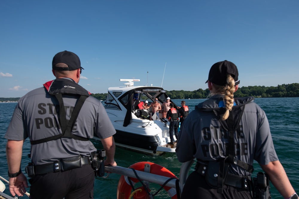 Coast Guard Station Rochester teams up with partner agencies during Operation Dry Water