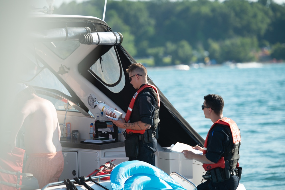 oast Guard Station Rochester teams up with partner agencies during Operation Dry Water