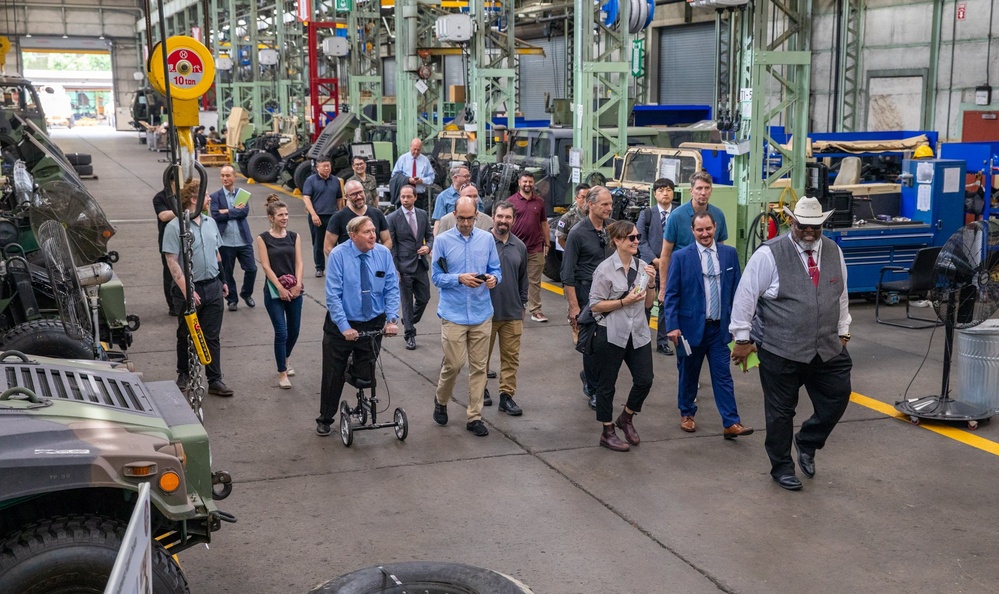 The U.S. Army Materiel Support Command – Korea welcomes program managers from the Defense Advanced Research Projects Agency (DARPA).