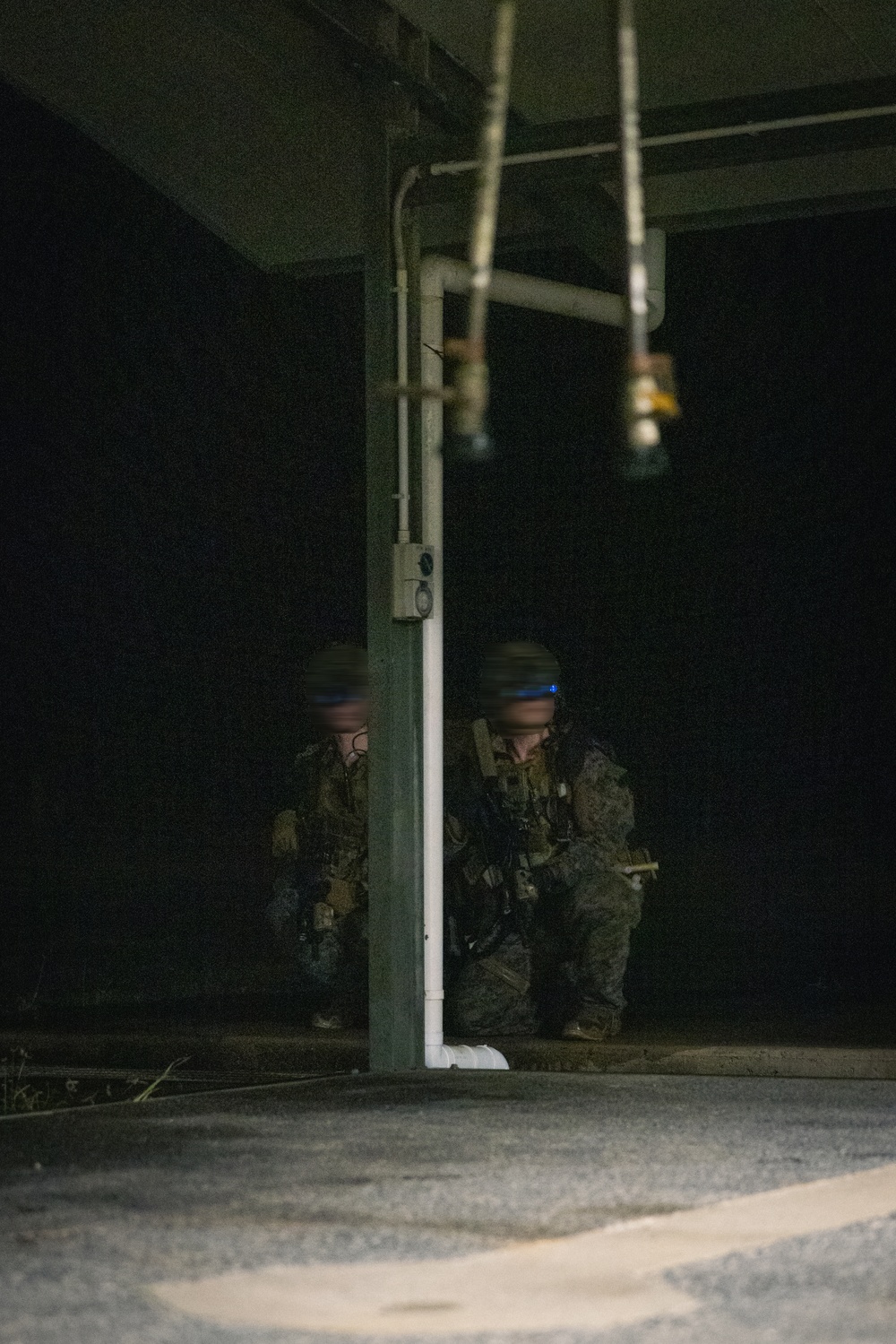 U.S. Marines with Force Reconnaissance Platoon Conduct a Limited Scale Raid