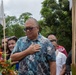 Camp Blaz Marines participate in the Mañenggon Memorial Ceremony