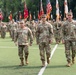 Col. R. Scott Carpenter assumed command of the U.S. Army Materiel Support Command – Korea from Col. Brian T. Donahue during a Change of Command Ceremony held today at Story Field, Camp Carroll.