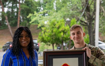 Today, the U.S. Army Materiel Support Command – Korea held a heartfelt farewell ceremony honoring four outstanding members of our command who will soon depart: