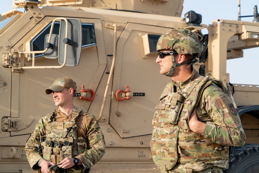386th ESFS ride-along tour