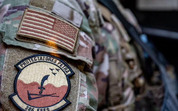 386th ESFS ride-along tour