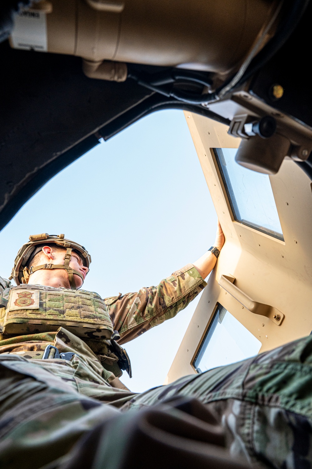 386th ESFS ride-along tour