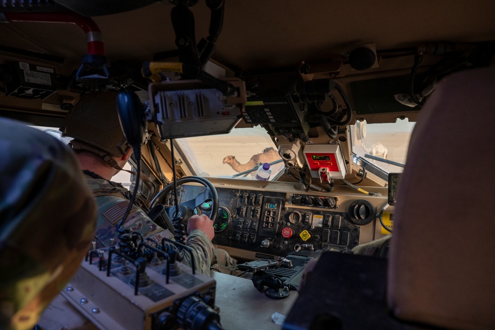 386th ESFS ride-along tour