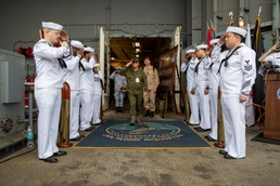 George Washington Hosts Chief of the AFP Chaplain Service