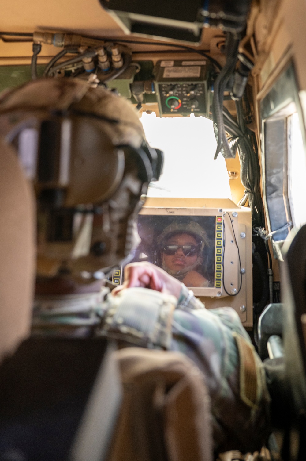 386th ESFS ride-along tour