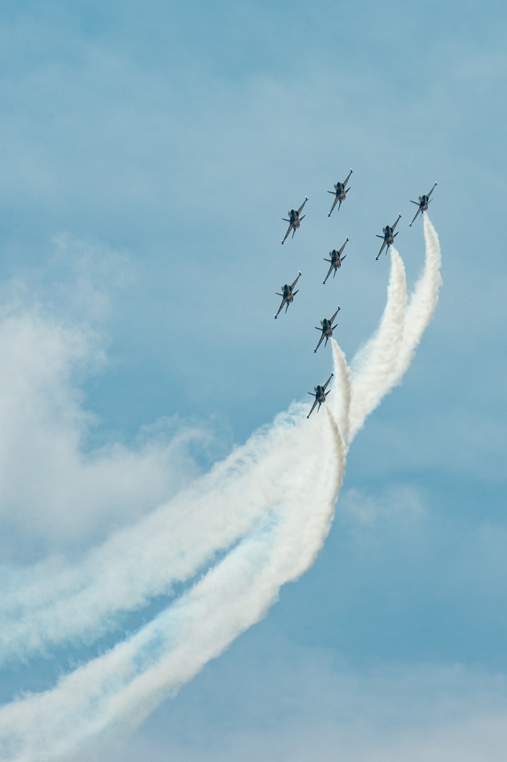 ROKAF Black Eagles soar over Camp Humphreys