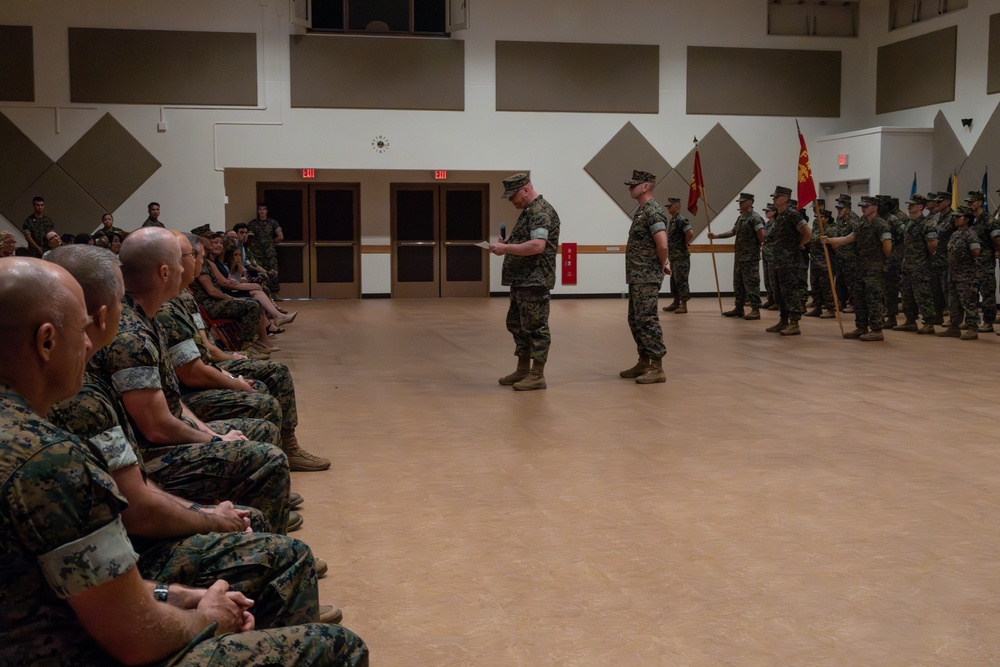 3d Dental Battalion Change of Command