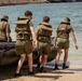 Littoral Engineer Reconnaissance Team and 12th Littoral Logistics Battalion Conduct Combat Rubberized Raid Raft Sustainment Training