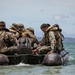 Littoral Engineer Reconnaissance Team and 12th Littoral Logistics Battalion Conduct Combat Rubberized Raid Raft Sustainment Training