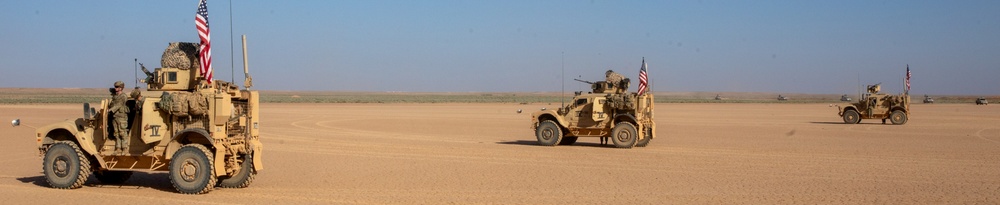 Coalition and Syrian Partners Conduct Joint Range Operation