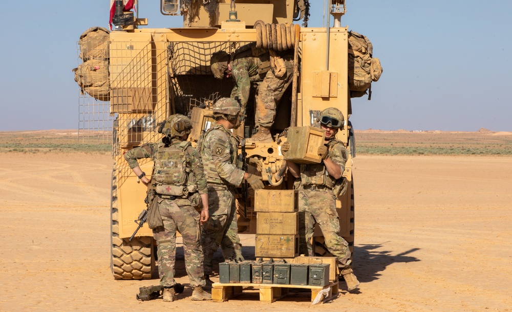 Coalition and Syrian Partners Conduct Joint Range Operation