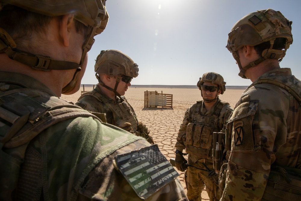 Coalition and Syrian Partners Conduct Joint Range Operation