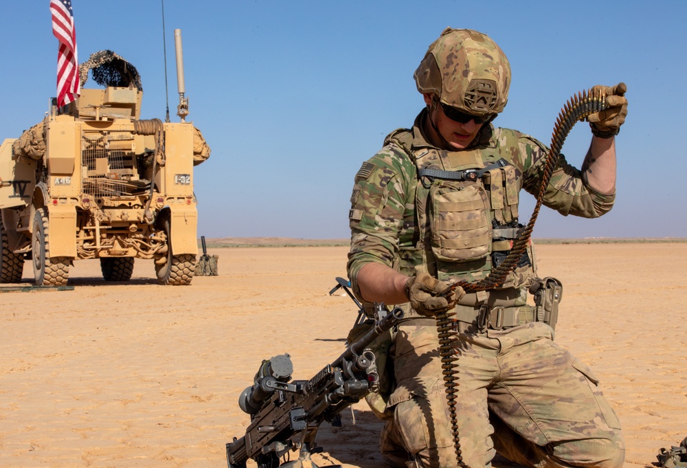 Coalition and Syrian Partners Conduct Joint Range Operation