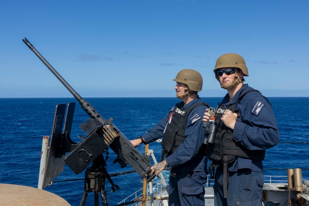 USS Frank Cable Arrives to Suva, Fiji