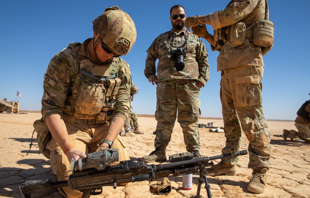 Coalition and Syrian Partners Conduct Joint Range Operation