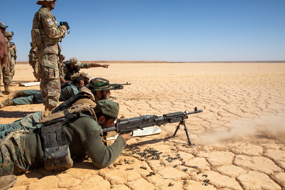 Coalition and Syrian Partners Conduct Joint Range Operation