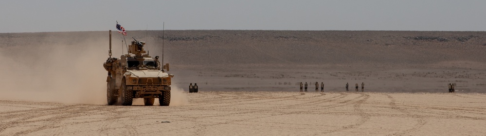 Coalition and Syrian Partners Conduct Joint Range Operation
