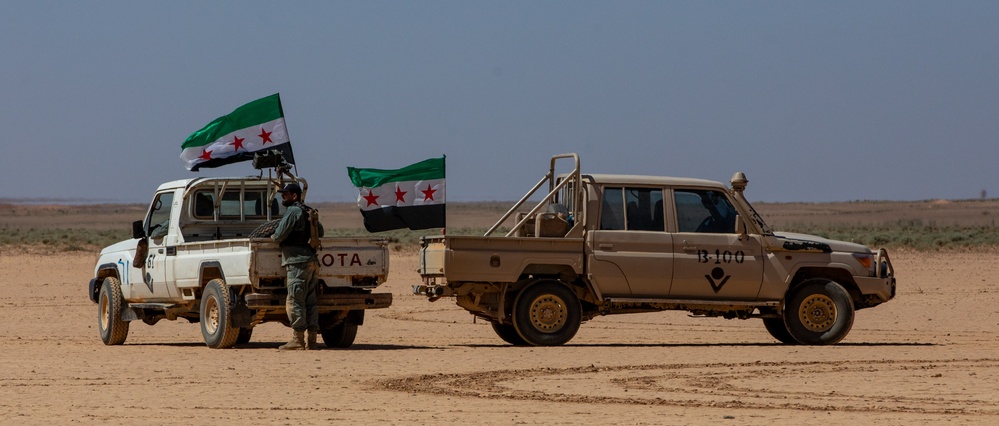 Coalition and Syrian Partners Conduct Joint Range Operation