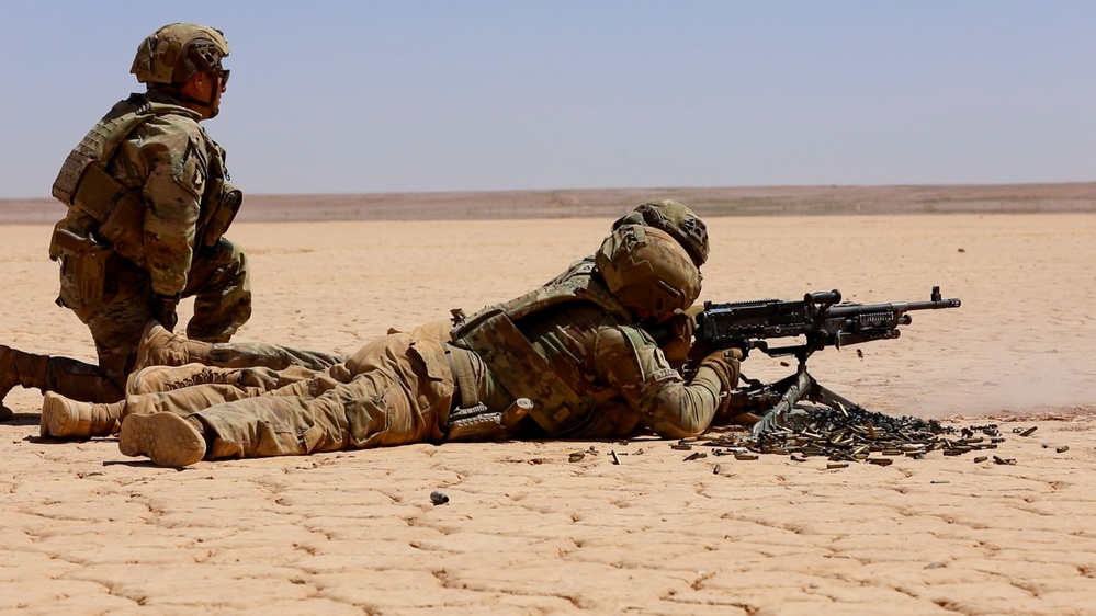 Coalition and Syrian Partners Conduct Joint Range Operation