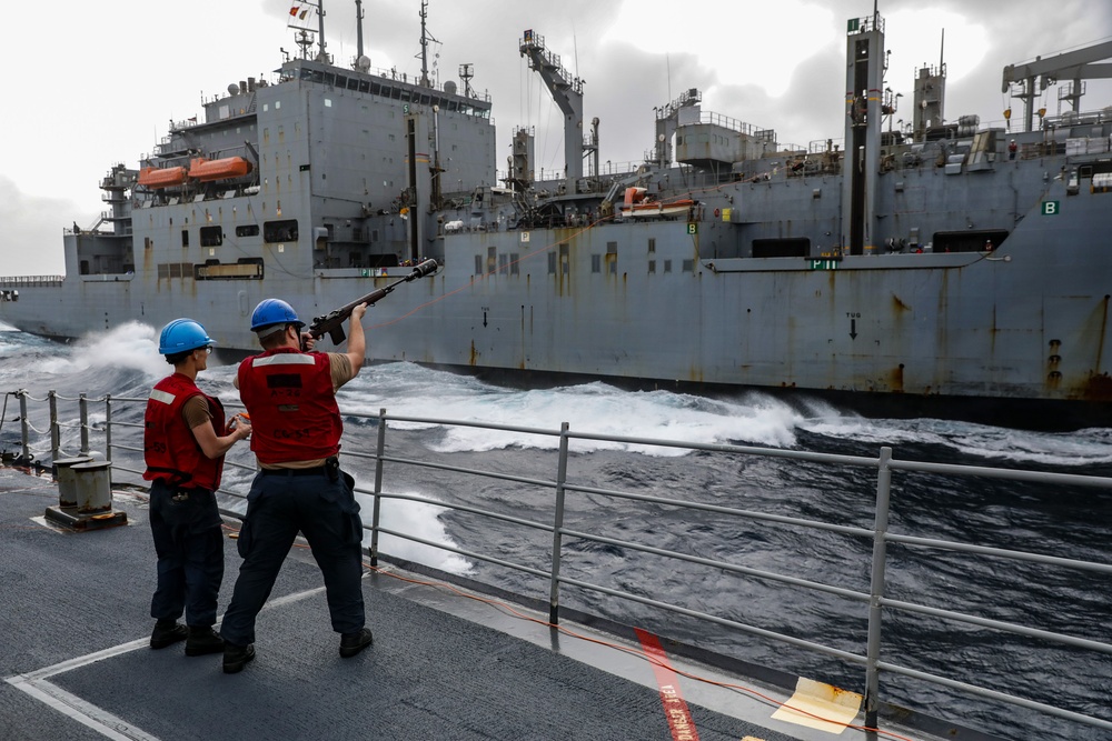 USS Princeton conducts operations in the U.S. Central Command area of responsibility as part of the Carl Vinson Carrier Strike Group