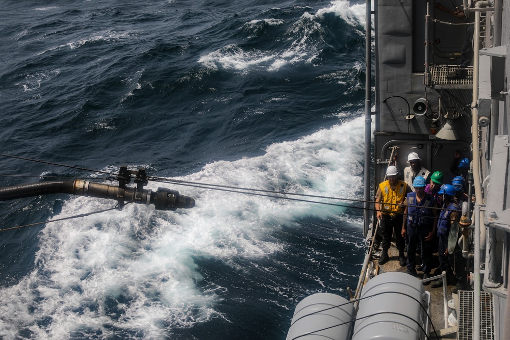 USS Princeton conducts operations in the U.S. Central Command area of responsibility as part of the Carl Vinson Carrier Strike Group