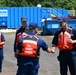 Coast Guard Great Lakes District Commander visits Kingsbury Run response in Cleveland