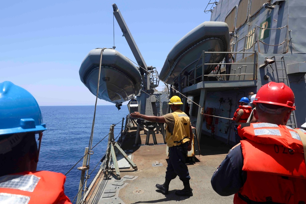 USS Forrest Sherman (DDG 98) Boat Operations