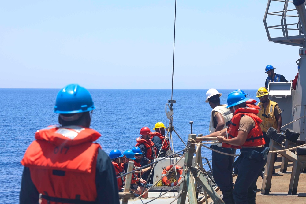 USS Forrest Sherman (DDG 98) Boat Operations