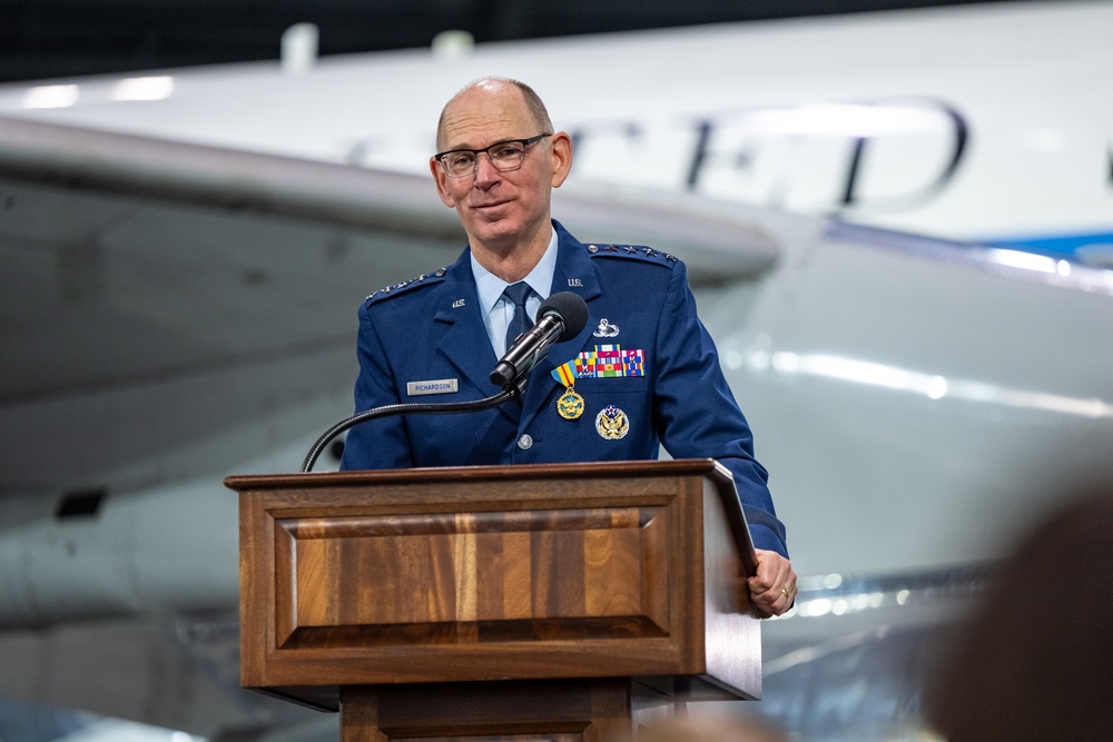 Gen. Duke Z. Richardson says farewell after 42 years of service