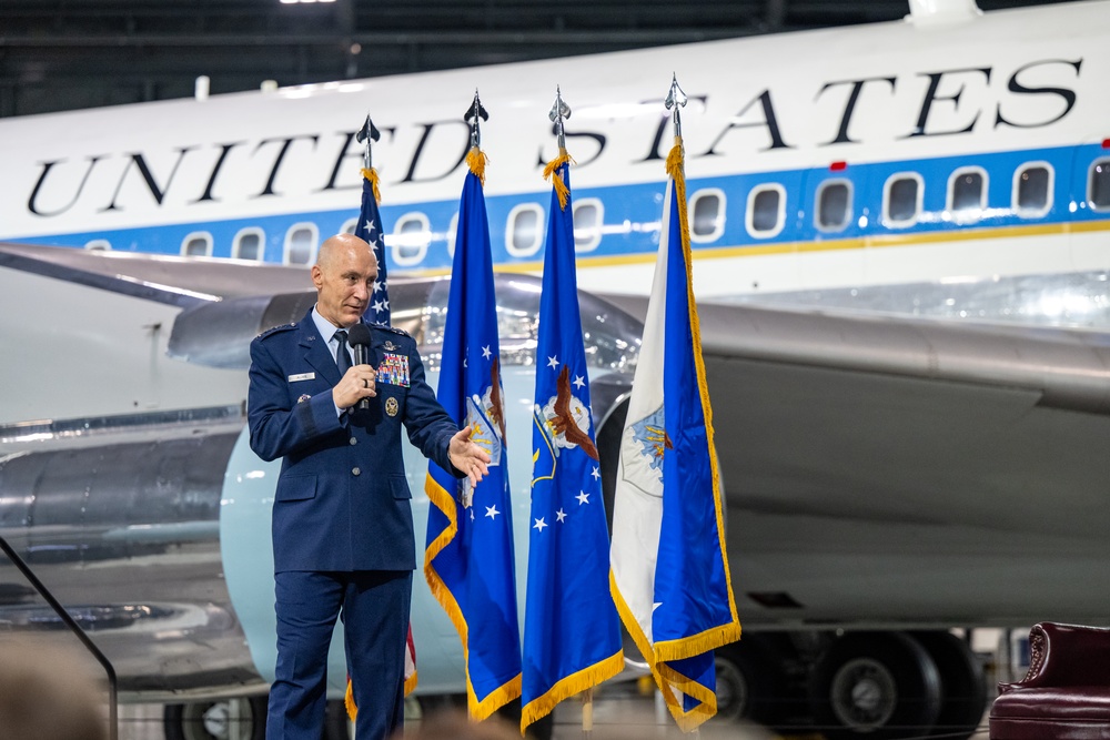 Gen. Duke Z. Richardson says farewell after 42 years of service