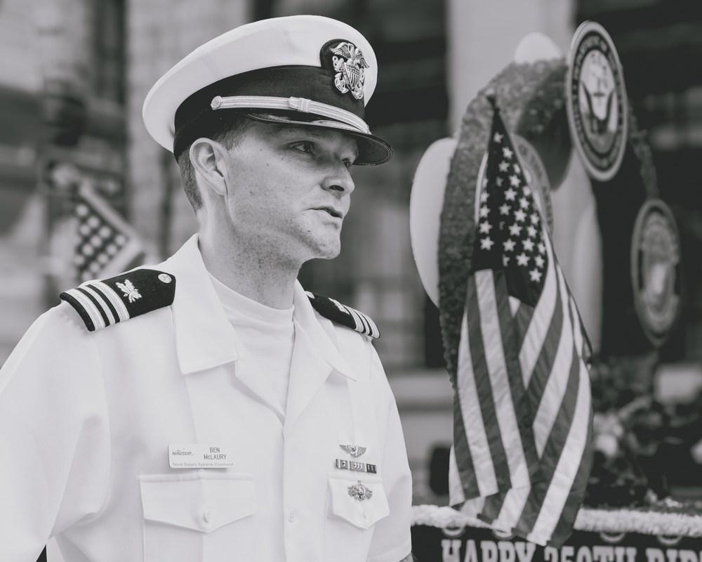 NAVSUP WSS Marches in Philadelphia Independence Day Parade