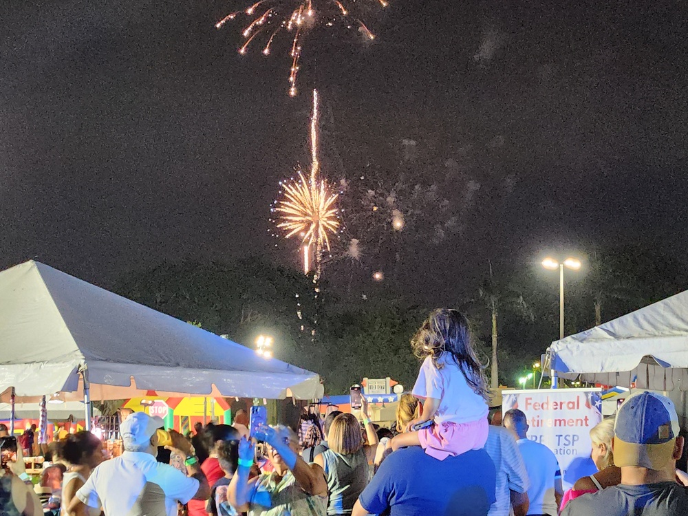 Fort Buchanan Celebrates Independence Day; Citizens Take Advantage of the Occasion to Join the Army
