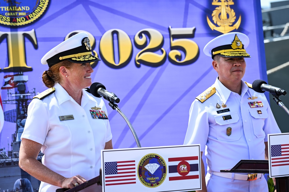 U.S., Royal Thai Navy commence CARAT Thailand 2025