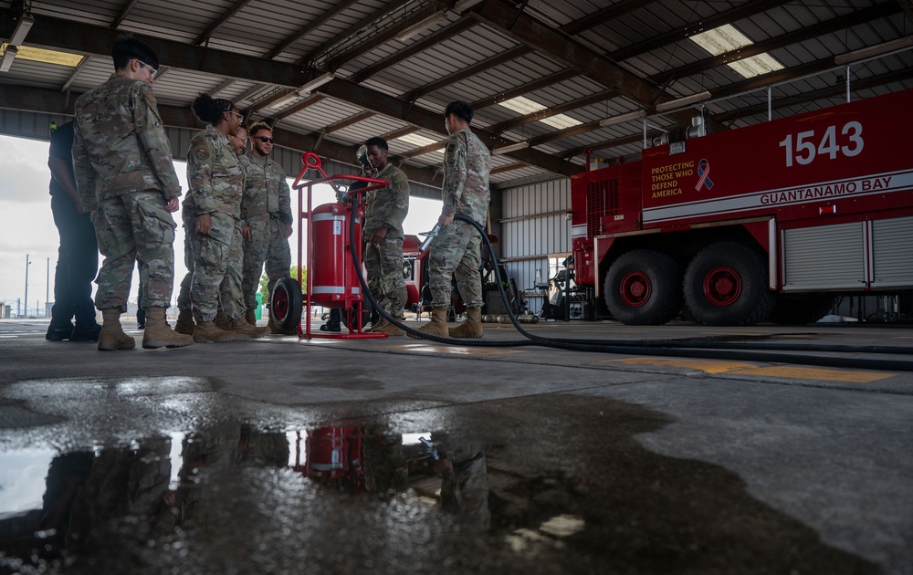 Multi-capable air transportation Airmen keep the mission moving at GTMO