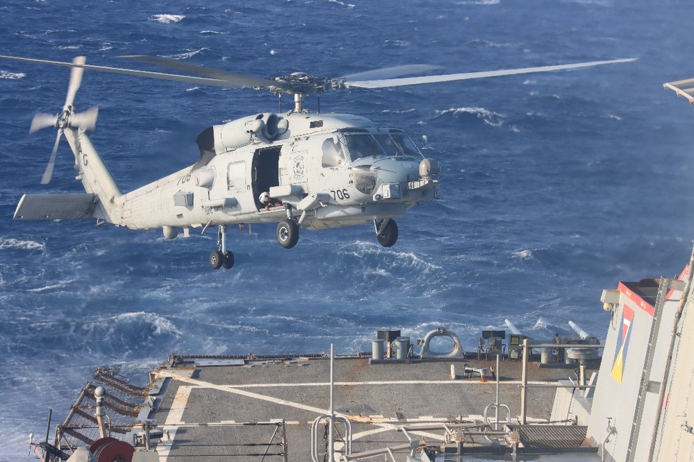 USS GONZALEZ (DDG 66) Conducts Surface Warfare Advanced Tactical Training (SWATT)